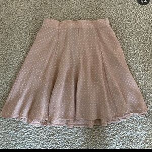 Brandy Melville polka dot skirt